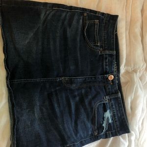 AE jean skirt